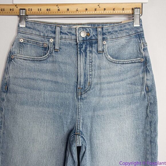 NEW Madewell The‎ Curvy Perfect Vintage Jean in Fiore Wash, size 25 - Picture 5 of 16